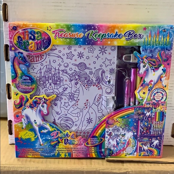 Lisa Frank Other - 🌈Lisa Frank Treasure Keepsake Box 🌈